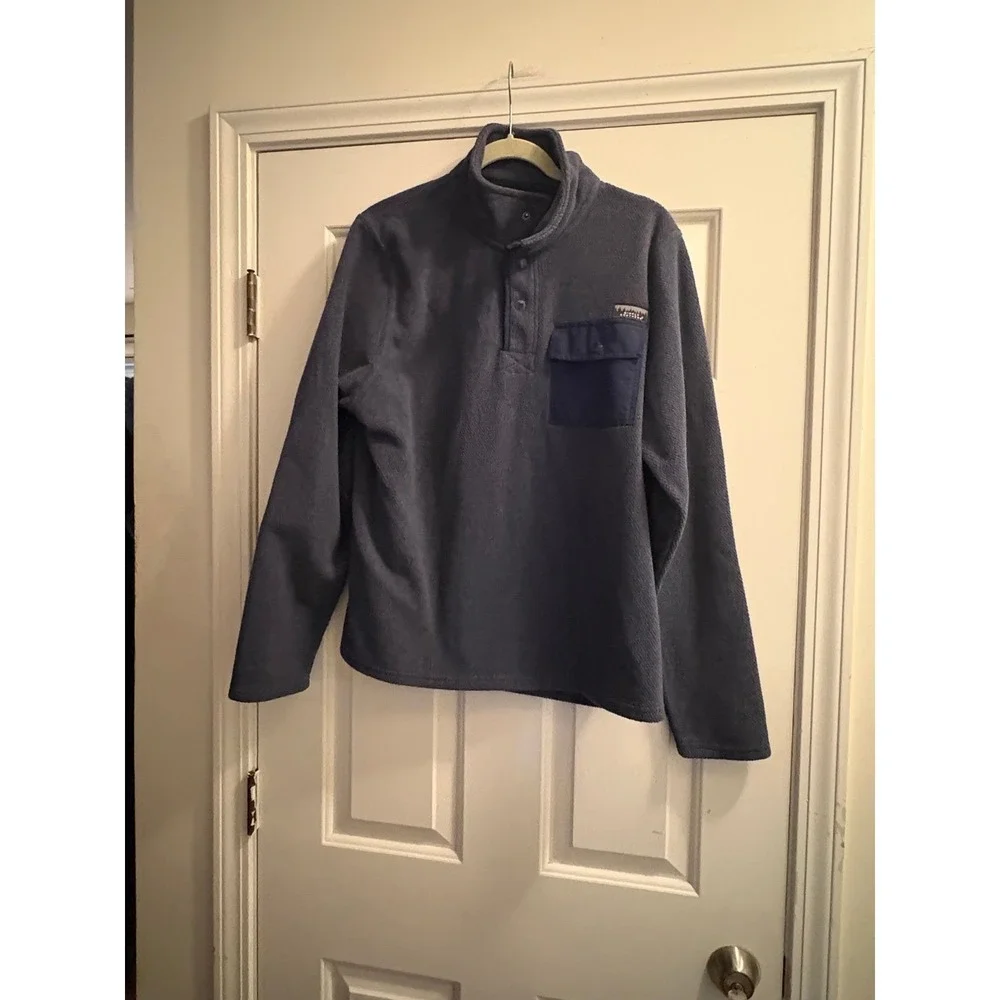 #1S Simply Southern Blue Pullover soft sweatshirt size small